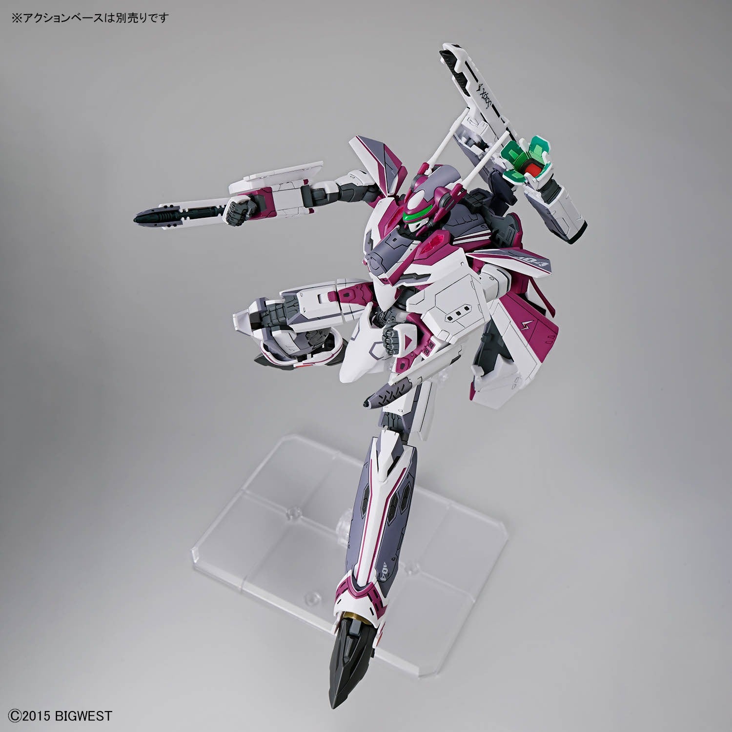 HG 1/100 VF-31C Siegfried (Mirage Farina Jenius) Deluxe Set