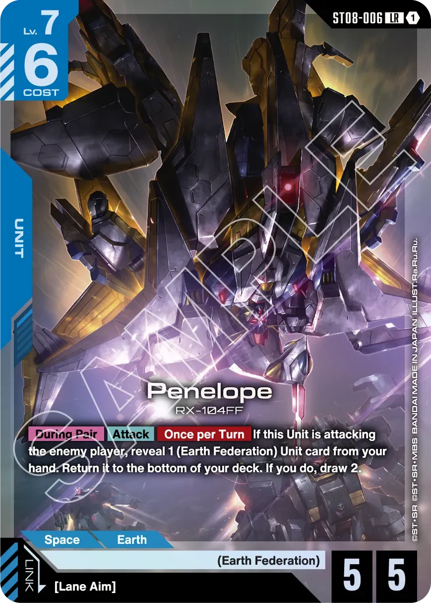 Gundam Card Game Starter Deck - Flash of Radiance [ST08]