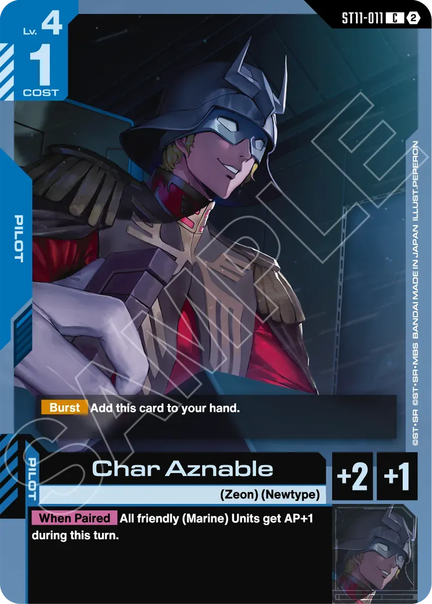 Gundam Card Game Starter Deck - Aquatic Assault [ST11]