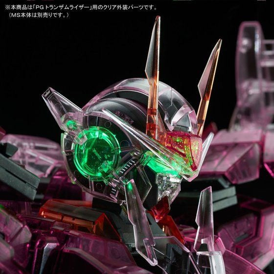 Premium Bandai PG 1/60 Clear Color Body For PG Ttrans-AM Raiser