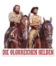 Bud Spencer & Terence Hill 3D Tin Sign Die glorreichen Helden 45 x 45 cm