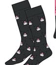 Sanrio Socks Kuromi Face 36-43