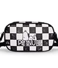 Peanuts Crossbody Checkerboard Logo