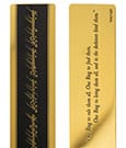 Lord of the Rings Bookmark One Ring 14 x 4 cm
