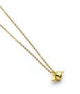 Harry Potter Necklace Golden Snitch Charm (Golden Tone)