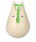 My Neighbor Totoro Round Bottomed Figurine Small Totoro with leaf 5 cm