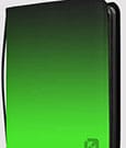 Evoretro Shield+ Topload Cards Binder 216 Cards Neon Green