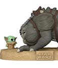 Star Wars: The Book of Boba Fett Super Sized Jumbo POP! Vinyl Figure Grogu with Rancor 25 cm