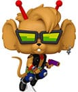 Biker Mice From Mars Pop! Animation Vinyl Figure Throttle 9 cm