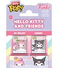 Hello Kitty Bitty POP! Vinyl Figures 2-Pack My Melody&Kuromi 2 cm
