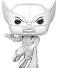 Marvel POP! Vinyl Figure Sketched - Wolverine 9 cm