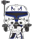 Star Wars Clone Wars Loungefly POP! Enamel Pin Captain Rex (Glow-in-the-Dark) 10 cm