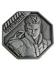 Metal Gear Solid Collectable Coin Solid Snake Limited Edition