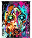 Borderlands Poster Canvas Mask Pop Art