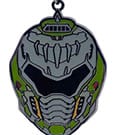 Doom The Dark Ages Metal Keychain Helmet