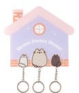 Pusheen Key rack incl. 3 key rings