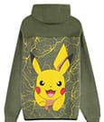Pokémon Zipper Hoodie Pikachu Size M