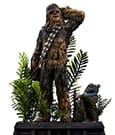 Star Wars Episode VI Art Scale Statue 1/10 Chewbacca and Tokkat 22 cm