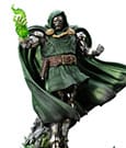 The Infinity Gauntlet Marvel Legends Diorama Statue 1/10 Doctor Doom Deluxe Edition 42 cm