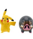 Pokémon Battle Figure Set Figures 2-Pack Pikachu #5, Lechonk 5 cm