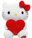 Sanrio Plush Figure Hello Kitty Hearth 24 cm