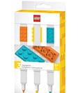 LEGO Highlighters 3-Pack Bricks