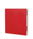 LEGO Notebook with Pen Red