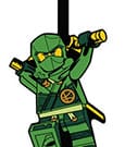 LEGO Ninjago Luggage tag Lloyd 2.0 9 cm