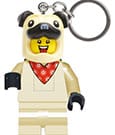 LEGO Minifigures Light-Up Keychain Pug 8 cm