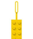LEGO Luggage tag Yellow 10 cm