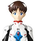 Neon Genesis Evangelion ASM Series Soft Vinyl Statue Shinji Ikari 22 cm