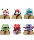 Mobile Suit Gundam Mega Cat Project Nyandam Trading Figure Luckycat 6 cm Blind Box Assortment (6)