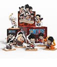 One Piece Blind Box Hidden Dissectibles Series 6 (Luffy Gear's) Display (6)