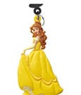 Disney Princess Soft Touch PVC Bag Clip Belle