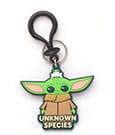 Star Wars Soft Touch PVC Bag Clip Baby Yoda Unknown Species