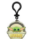 Star Wars Soft Touch PVC Bag Clip Baby Yoda Levitate
