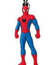 Marvel Spiderman Soft Touch PVC Bag Clip Spiderman