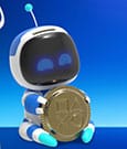 Astro Bot Money Box with Sound Astro Bot 15 cm