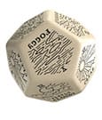 Viridian Jumbo Dice Weather Generator Die D12 Beige