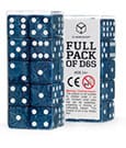 Q Workshop Dice Set Full Pack D6 Cobalt (20)