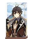 Genshin Impact Acryl Ornament with Glitter: Zhongli 11 cm