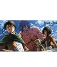 Attack on Titan XXL Mousepad Eren, Mikasa, Armin, Levi