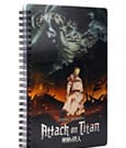 Attack on Titan Notebook with 3D-Effect Titan