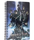 Attack on Titan Notebook with 3D-Effect Group
