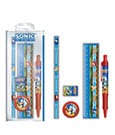 Sonic The Hedgehog 5-Piece Stationery Set Golden Rings