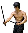 Enter the Dragon Movie Statue 1/6 Bruce Lee Kali Sticks Fight Normal Basement Version 30 cm