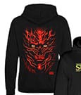 Stranger Things Hooded Sweater Vecna Posrerized  Size L