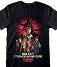 Stranger Things T-Shirt Group Artwork One Last Strange Adventure Colour Size M