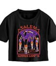 Steven Rhodes Cropped T-Shirt Salem Summer  Size L
