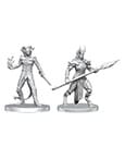 Pathfinder Deep Cuts Unpainted Miniatures Vordine (Infantry Devil) & Pitborn Rogue